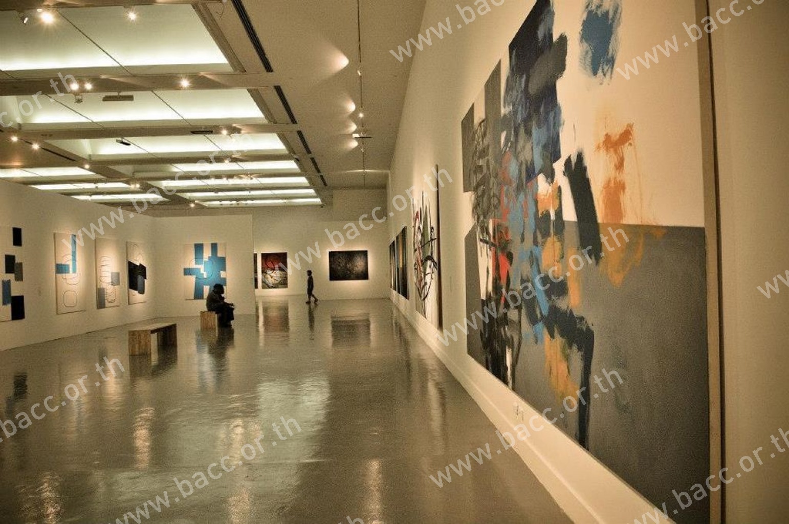Thai Cartoons and abstract illustration exhibition